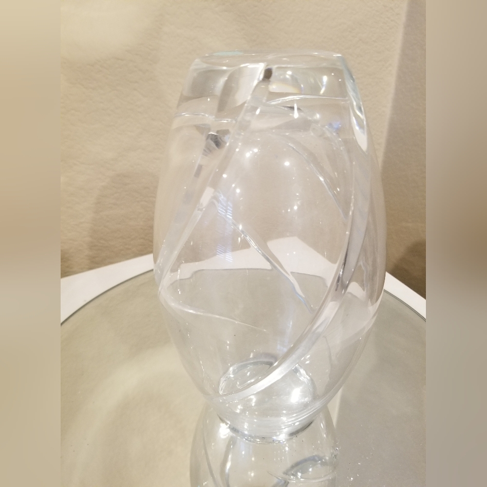 Vintage Tiffany Co. Crystal Vase.